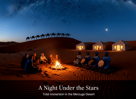 morocco walker travel blog- ​A Night Under the Stars: Total Immersion in the Merzouga Desert