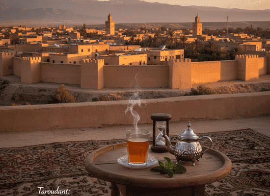 Morocco walker travel blog - Taroudant The Sultaness of Souss, Where Time Pauses for a Glass of Tea