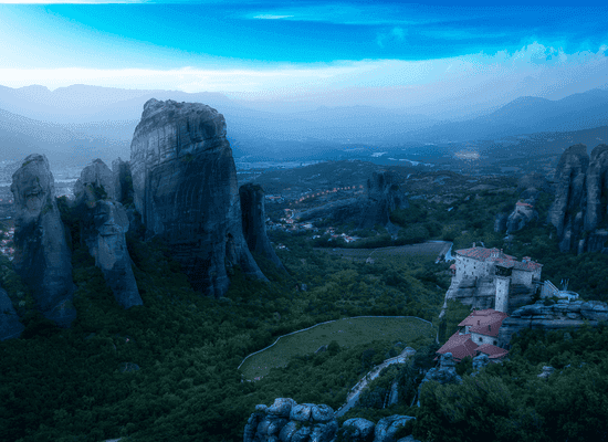 Morocco walker travel blog - Suspended in the Infinite A Deep Descent into the Vertical Silence of Meteora - The Monastic Table – Bread, Wine, and the Fast