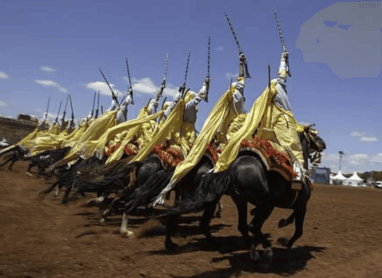 Morocco walker travel blog - The Moussem of Tan-Tan The Great Diwan of the Blue Men