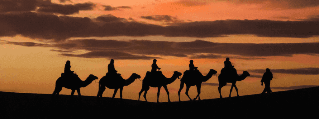 morocco walker - ​A Night Under the Stars Total Immersion in the Merzouga Desert, -  The Journey into the Dunes: Camel Trek or 4x4?