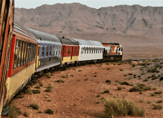 Morocco walker travel blog - Oriental Desert Express Morocco 10 Hours of Vertical Solitude - Anatomy of the Ghost Oriental Desert Express Train