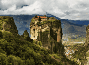 Morocco walker travel blog - Suspended in the Infinite A Deep Descent into the Vertical Silence of Meteora