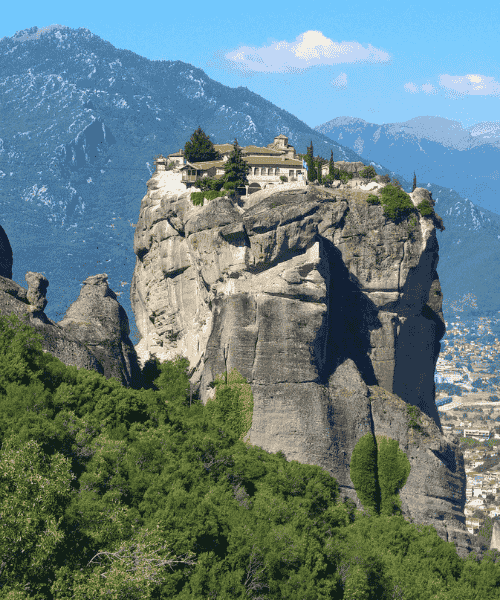 morocco walker travel blog - Suspended in the Infinite A Deep Descent into the Vertical Silence of Meteora