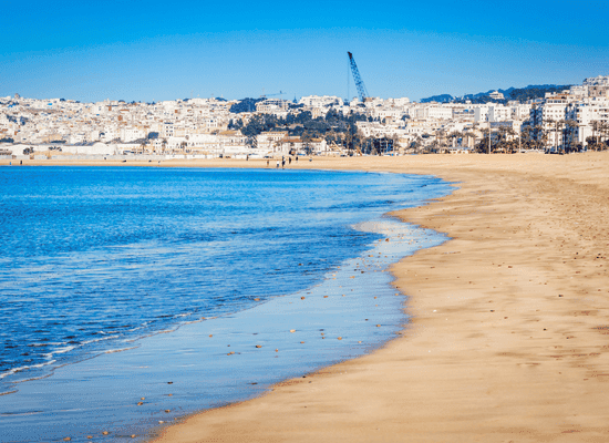 Morocco Walker travel blog - Beyond the Red City The Ultimate 2026 Mediterranean Morocco Road Trip Guide (From Tangier to Oujda) - 8. Saïdia The Golden Shore and the Invisible Border